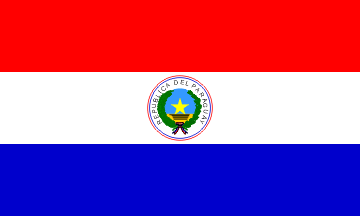 Paraguay flag (obv.)