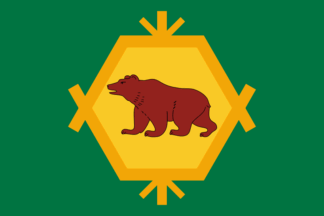 Flag of Burzyansky District 