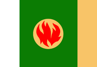 Flag of Pikalyovo city