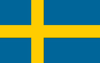 Langwimpel Schweden Wimpel Fahne Flagge 30x150 cm mit 2 Ösen 