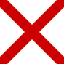 Square Flag of Alabama