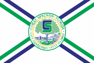 [Flag of Coral Springs, Florida]
