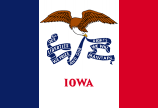 [Flag of Iowa]