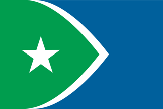 [Flag of Cedar Rapids, Iowa]