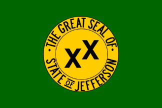 [State of Jefferson flag]