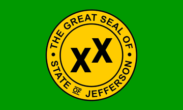 [Flag of the State of Jefferson]