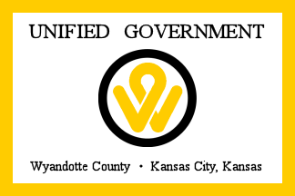 [Flag of Unified Government of Wyandotte County and Kansas City, Kansas]