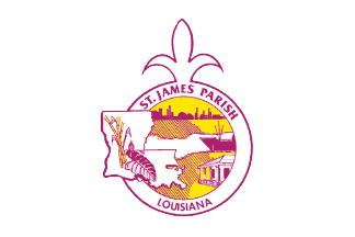 [Flag of St. James Parish]