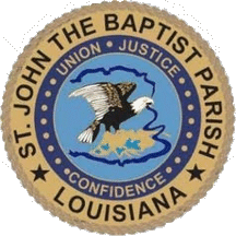 [Seal of St. John the Baptist Parish]