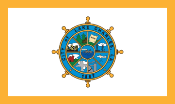 [Flag of Lake Charles]