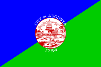 [Flag of Augusta, Maine]