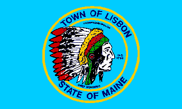 [Flag of Lisbon, Maine]