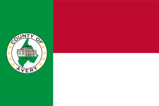 [Flag of Avery County, North Carolina]