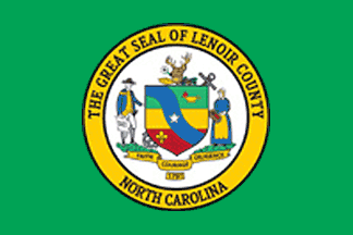 [flag of Lenoir County, North Carolina]