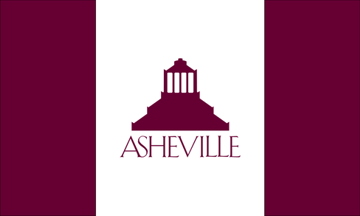 [flag of Asheville, North Carolina]