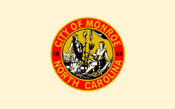 [Flag of Monroe, North Carolina]