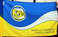 [flag of Stokesdale, North Carolina]