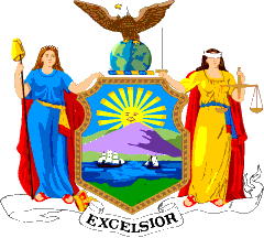 [coat of arms of New York]