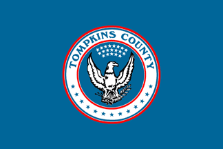 [Flag of Tompkins County, New York]