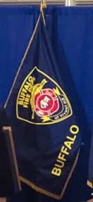 [Flag of Buffalo Fire Department, New York]