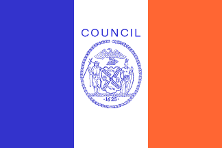 [Councilmanic Flag of New York City]