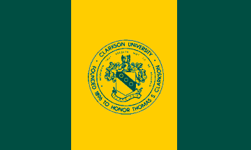 [Flag of Clarkson University, New York]