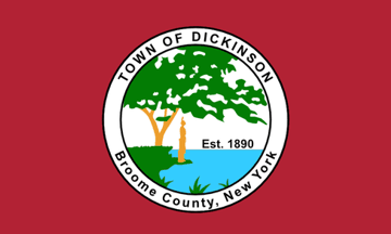 [Flag of Town of Dickinson]
