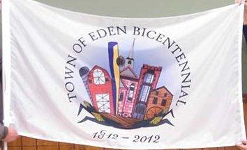 [Bicentennial Flag of Eden, New York]