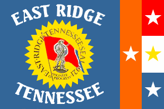 [Flag of East Ridge, Tennessee]