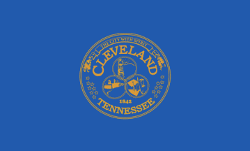 [Flag of Cleveland, Tennessee]