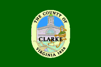 [Flag of Clarke County, Virginia]