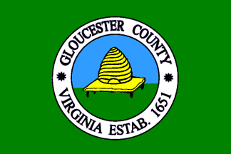 [Flag of Gloucester County, Virginia]