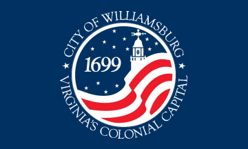 [Flag of Williamsburg, Virginia]