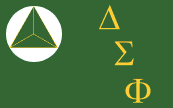 [U.S. fraternity flag - Delta Sigma Phi]