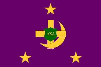 [U.S. fraternity flag - Lambda Chi Alpha]