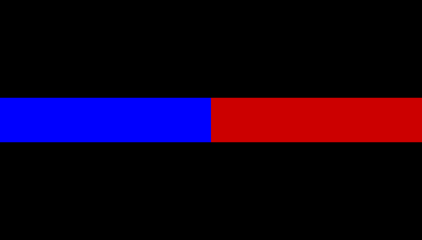 [Thin Red/Blue Line flag]