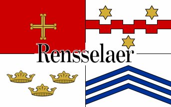 [Flag of Rensselaer Polytecnic Institute, New York]