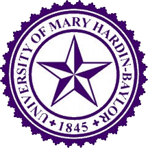 [Seal of University of Mary Hardin at Baylor]
