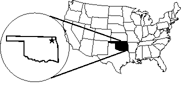 [Seneca-Cayuga - Oklahoma map]