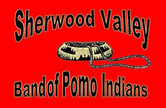 [Sherwood Valley Rancheria of Pomo Indians flag]