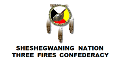 [Sheshegwaning First Nation, Ontario flag]