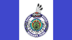 [St. Regis Mohawk Nation, New York flag]