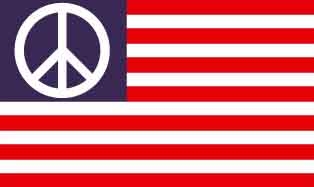 Friedensfahne USA mit PEACE-Zeichen
(150 x 90 cm) Bild von Friedensfahne USA mit PEACE-Zeichen-Fahne Friedensfahne USA mit PEACE-Zeichen-Flagge im Fahnenshop bestellen