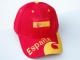 Cap Spanien rot: Cap-Spanien-rot-von-vorne 