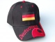 Cap Deutschland schwarz: Cap-Deutschland-schwarz-von-vorne 