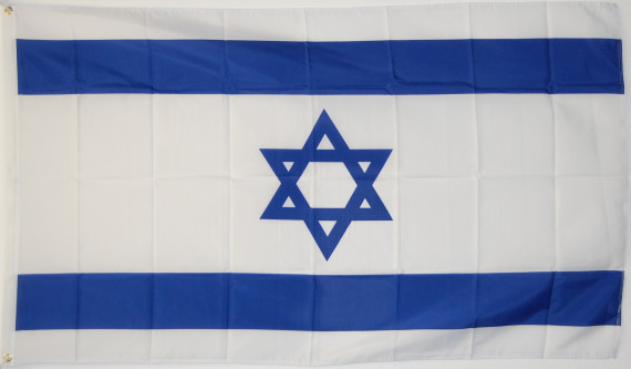 National-Flagge Israel
(90 x 60 cm) Bild von Flagge Israel-Fahne Israel-Flagge im Fahnenshop bestellen