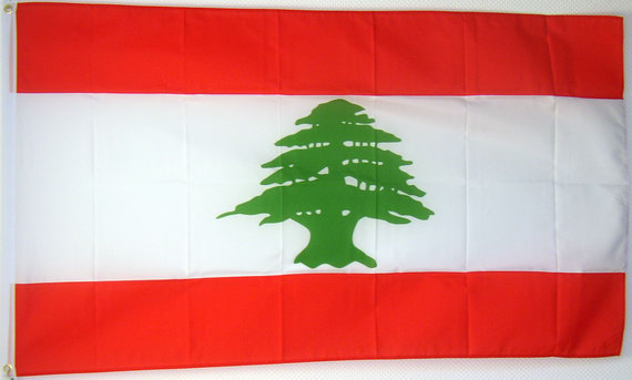 Bild von Flagge Libanon-Fahne Libanon-Flagge im Fahnenshop bestellen