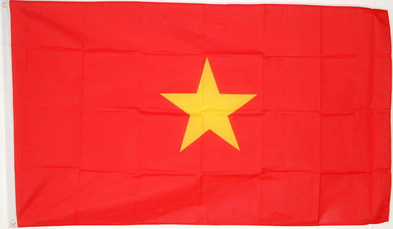 Bild von Flagge Vietnam-Fahne Vietnam-Flagge im Fahnenshop bestellen