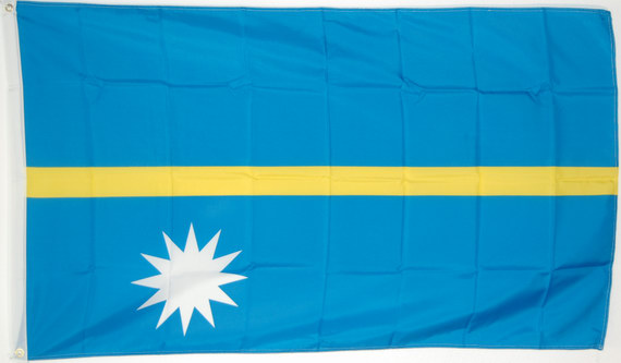 Bild von Flagge Nauru, Republik-Fahne Nauru, Republik-Flagge im Fahnenshop bestellen