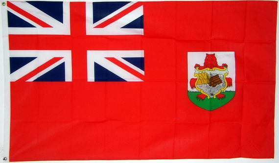 Bild von Kolonialflagge Bermuda-Fahne Kolonialflagge Bermuda-Flagge im Fahnenshop bestellen